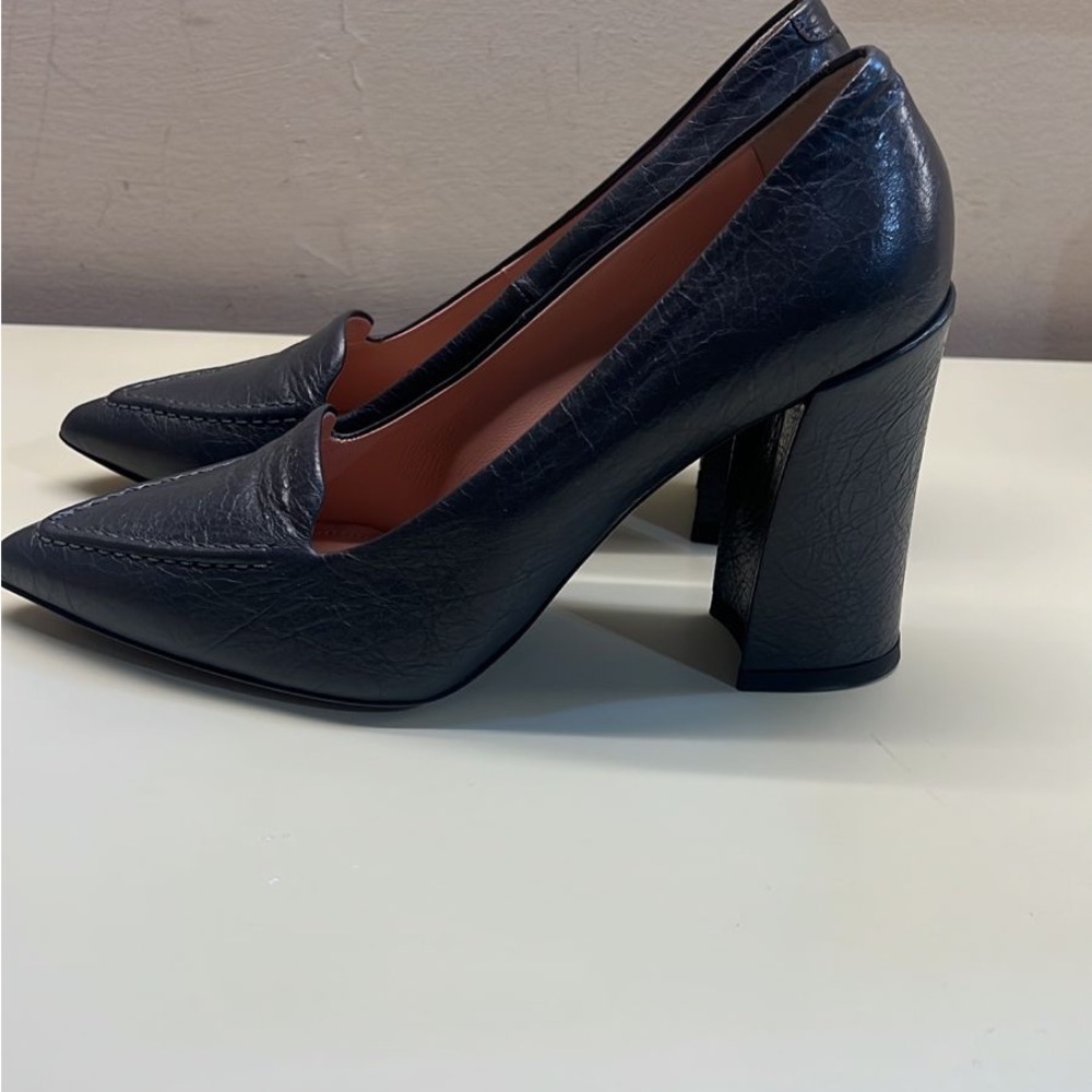 Vittorio Virgili made in Italy Black High Heeled Pumps made in Italy - Picture 2 of 8